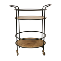 Varadero Brass Drinks Trolley
