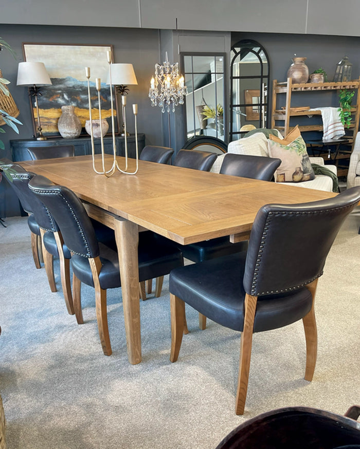 Brixham Leather Dining Chair - Aged Leather