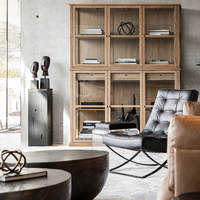 Artwood Brody Leather Armless Chair 