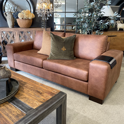 Bronson Lounge Suite NZ Made Eastwood Fabric