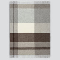 Baya Brunswick NZ Wool Throw - Fawn