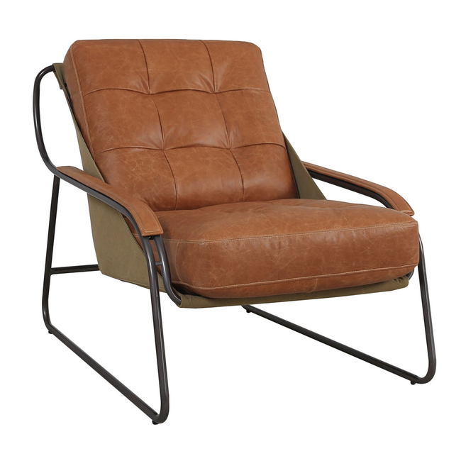 Brussels Leather Armchair