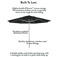 Shelta Coolum Outdoor Umbrella - Boulder O'bravia™ - 3.0 Metre Octagonal