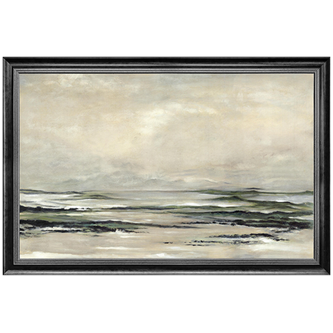 Solitude Canvas Print with Hand Painting