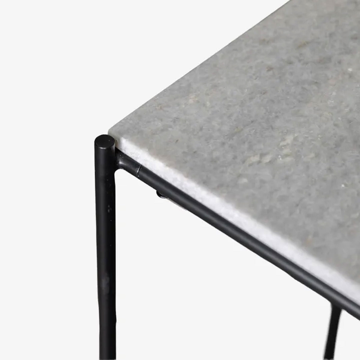 Calypso Iron and Marble Console