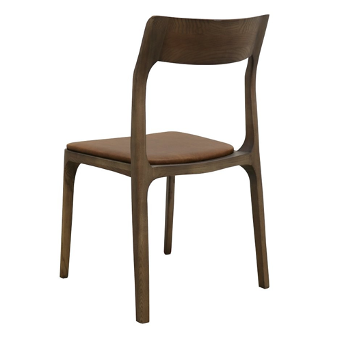 Carson Dining Chair - Brown Leather