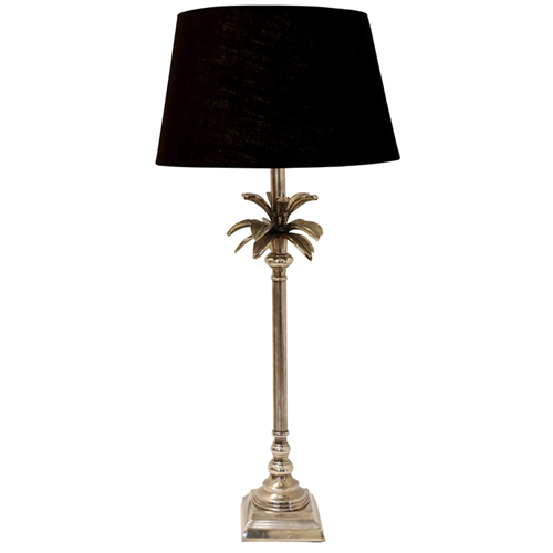Caribbean Square Table Lamp with Shade
