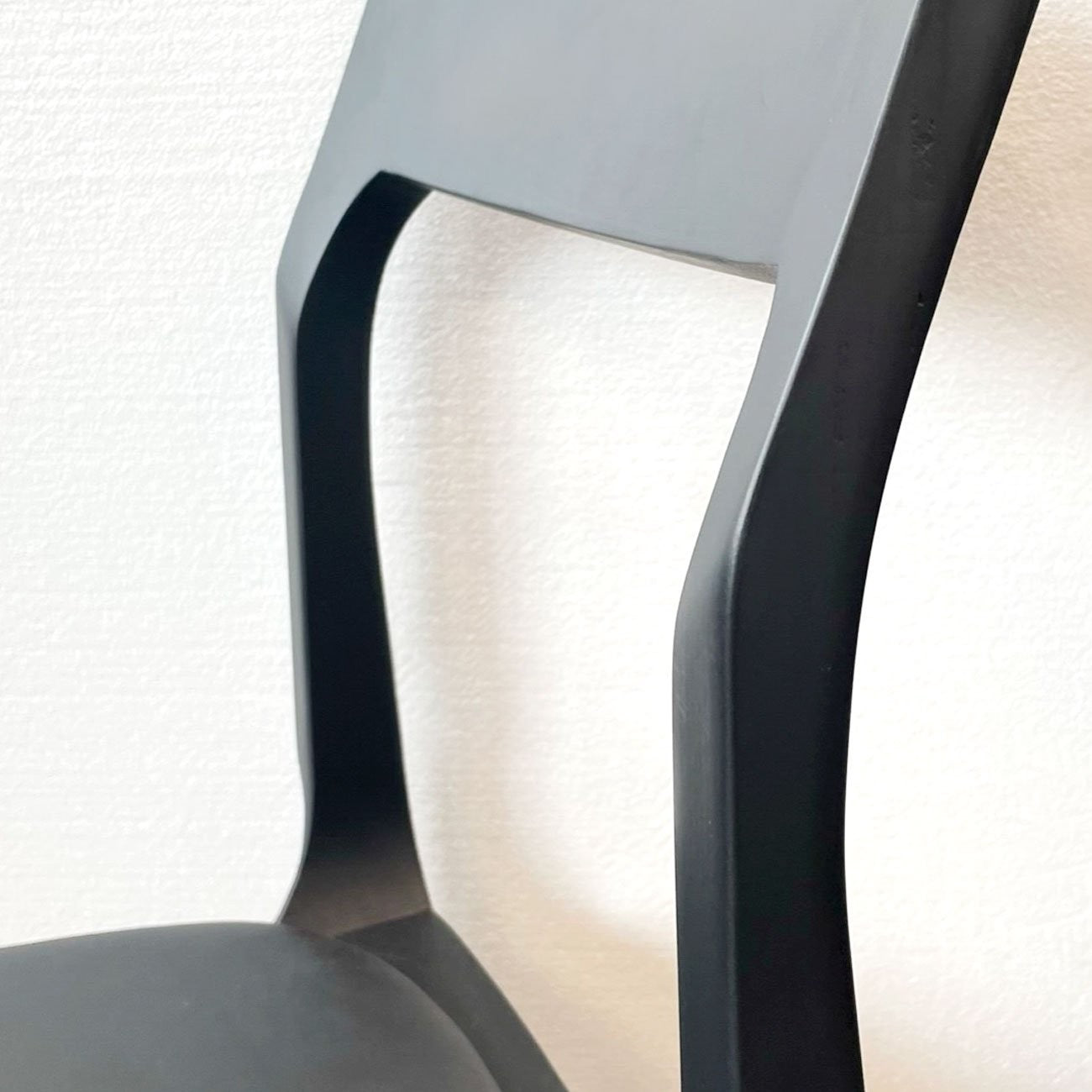 Carson Dining Chair - Black Leather