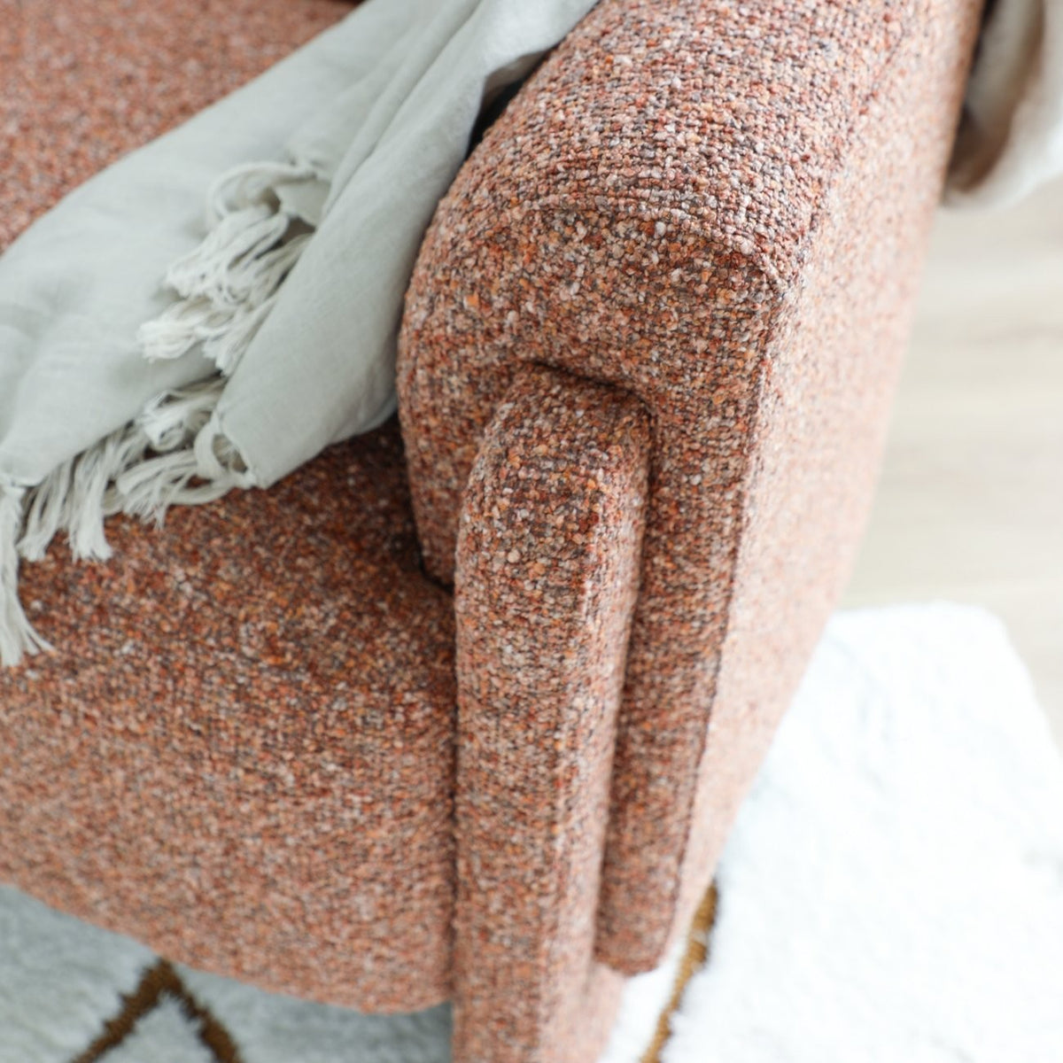 Kelston Occasional Chair - Rust