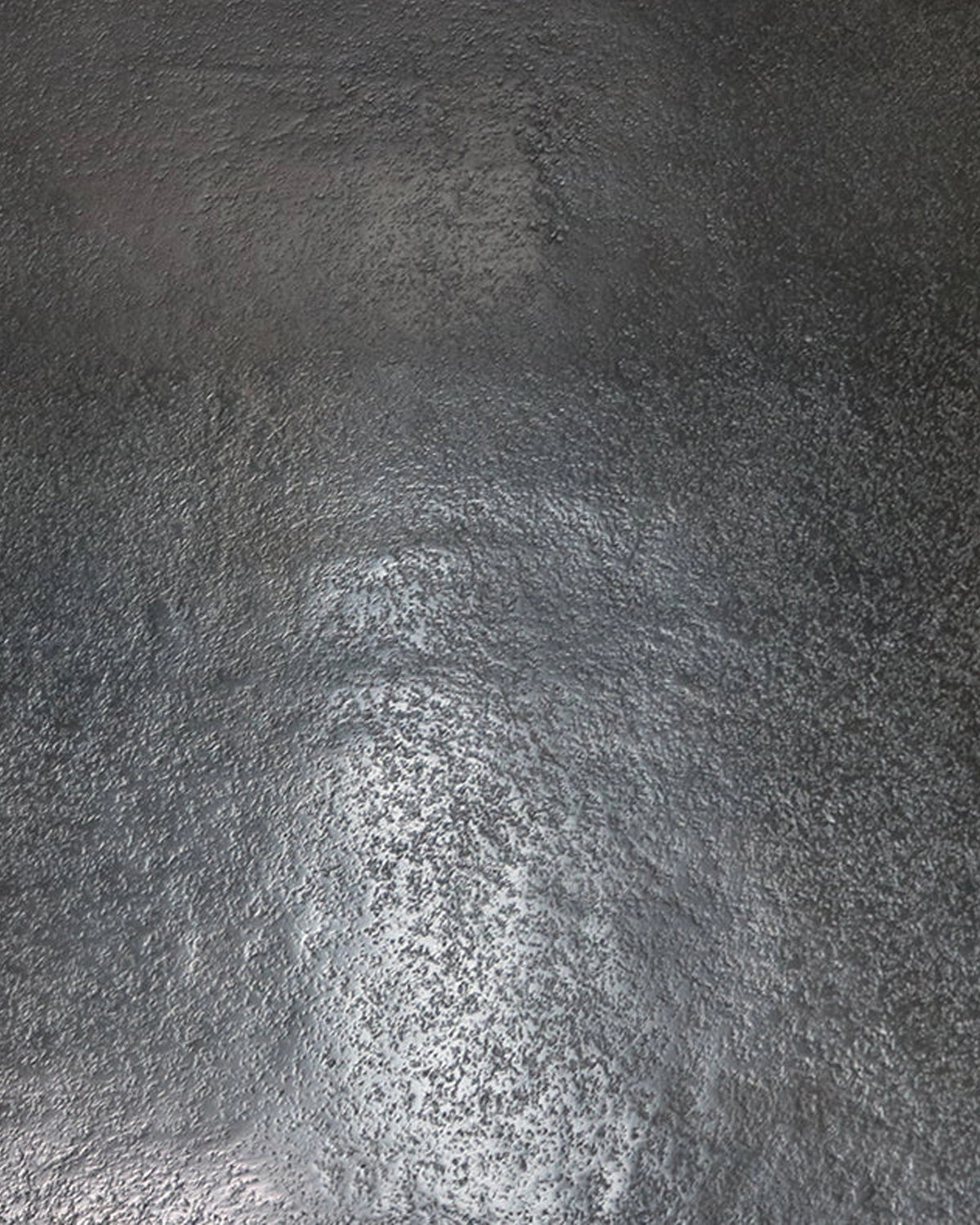 Cezar Round Metal Coffee Table - Antique Black