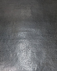 Cezar Round Metal Coffee Table - Antique Black