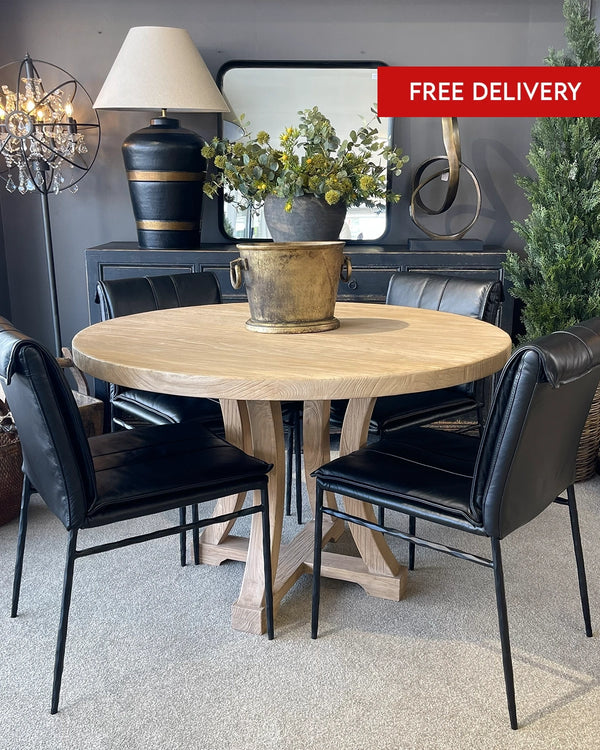 Chicago Round Dining Table - 140CM