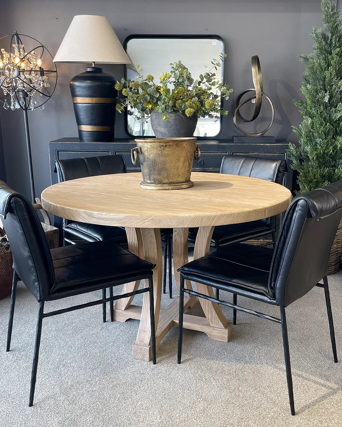Chicago Round Dining Table - 120CM
