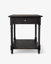 Chloe Bedside Table - Black