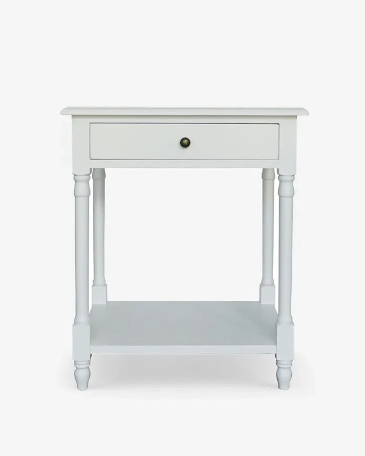 Chloe Bedside Table - White