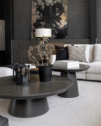 Artwood Cloud Coffee Table - 80cm - Dark Grey