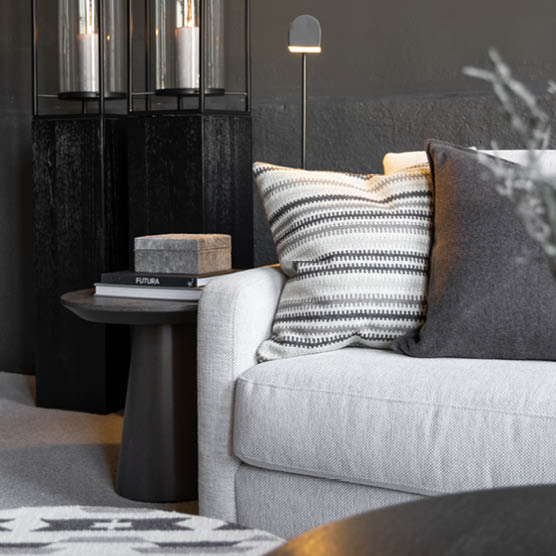 Artwood Cloud Side Table - Dark Grey