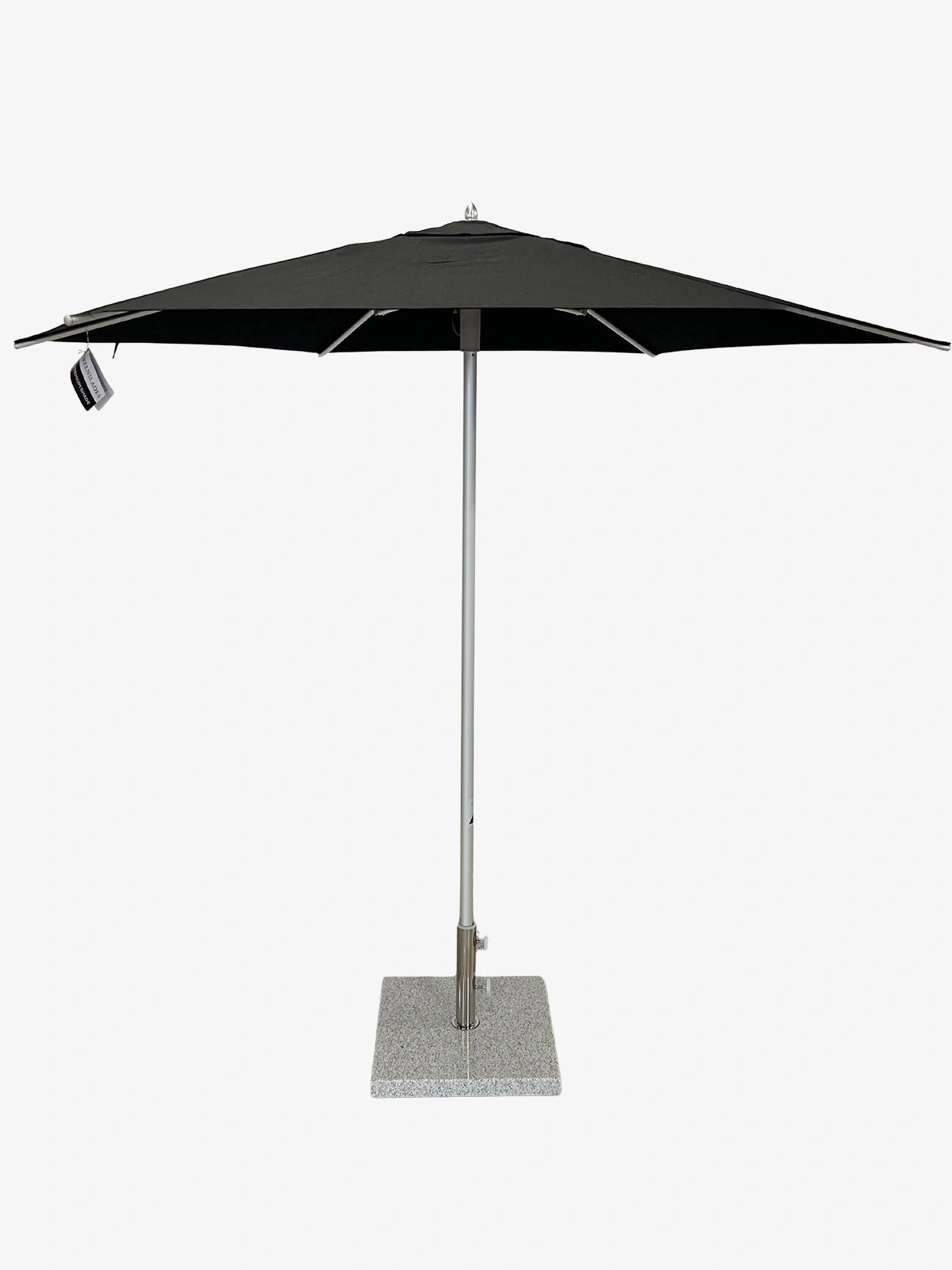Greenslades Cocoa 'Pop Up' Outdoor Umbrella - 3.0m Round - Black