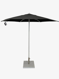 Greenslades Cocoa 'Pop Up' Outdoor Umbrella - 3.0m Round - Black