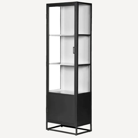 Cole Display Cabinet - Triple -  Biscuit