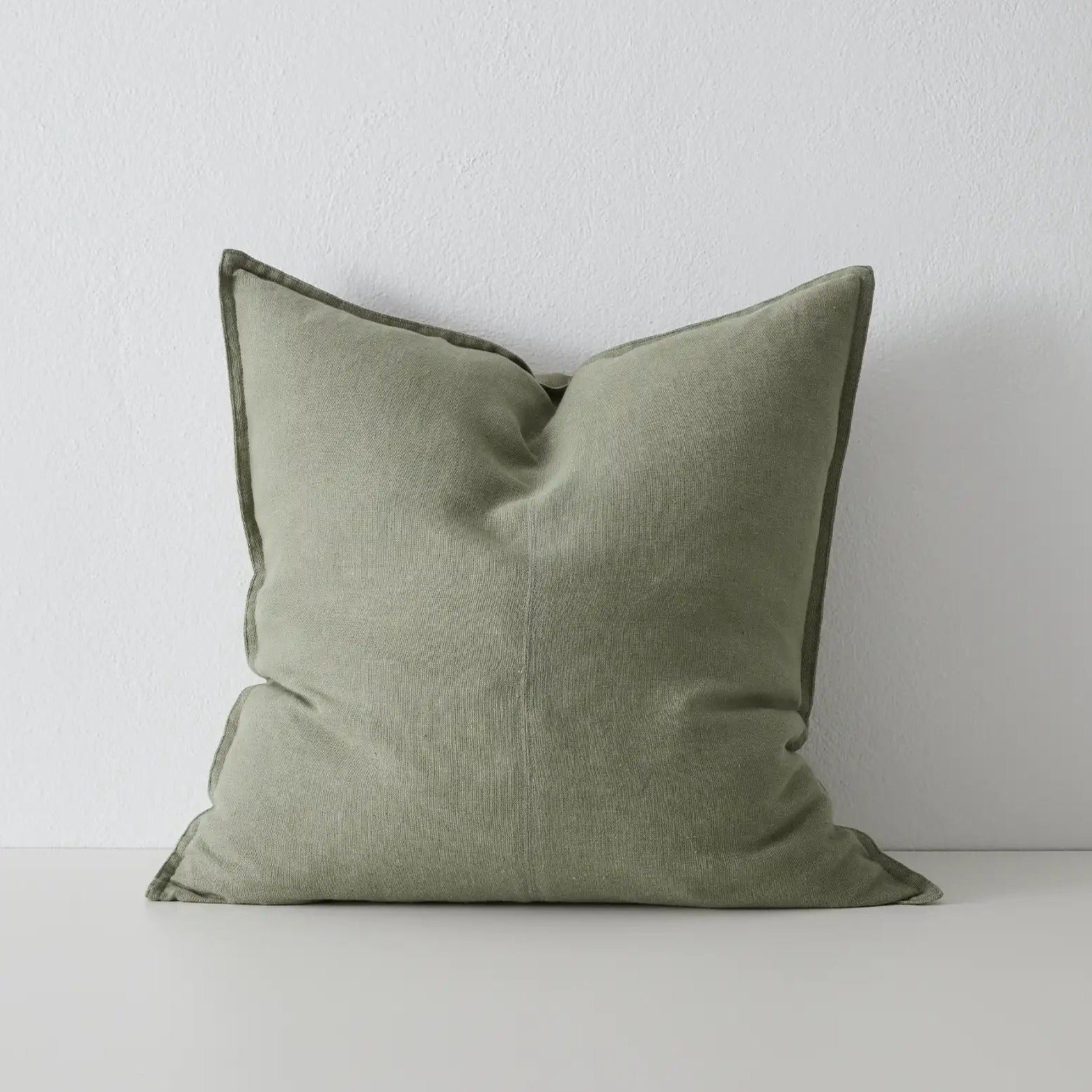 Como Cushion - 60cmx60cm - Olive - Feather Inner