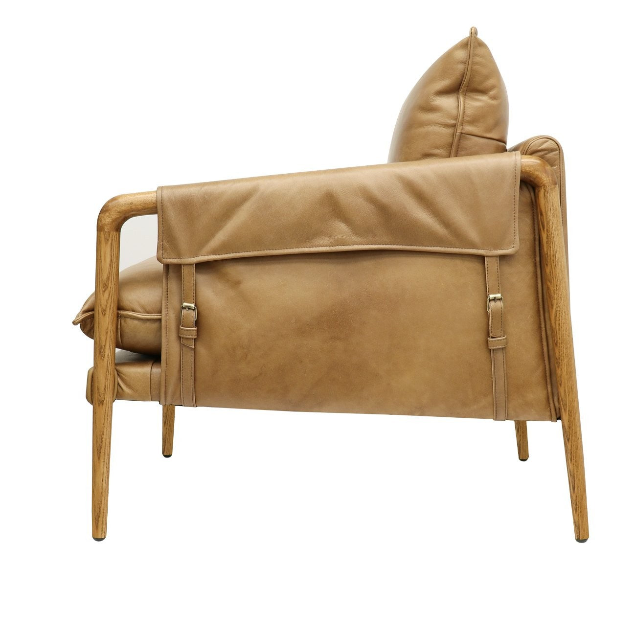Conan Leather Armchair - Tan
