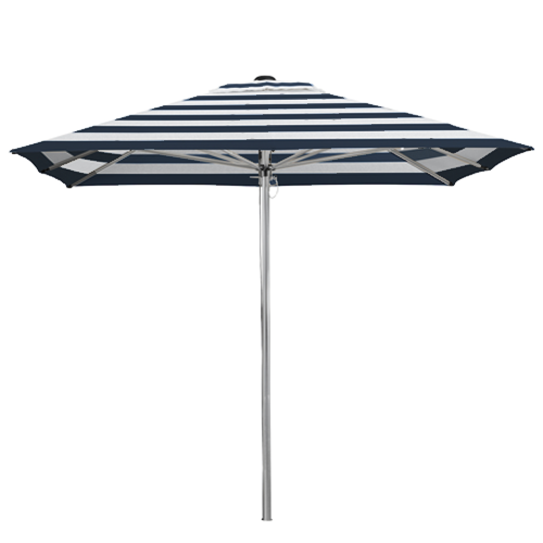 Shelta Coolum Outdoor Umbrella - Navy/White Stripe  O'bravia™ - 2.2 Metre Square