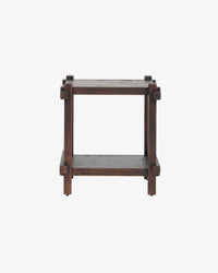 Laurent Side Table - Antique Walnut