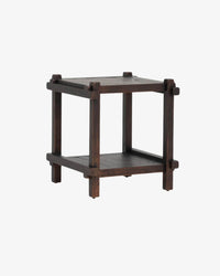 Laurent Side Table - Antique Walnut