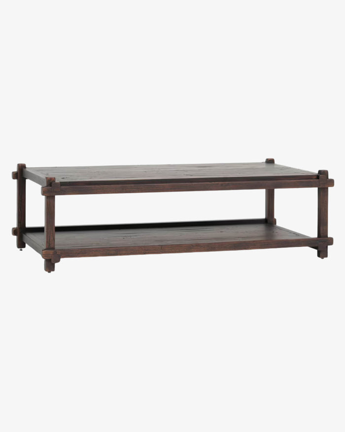 Laurent Coffee Table - Antique Walnut