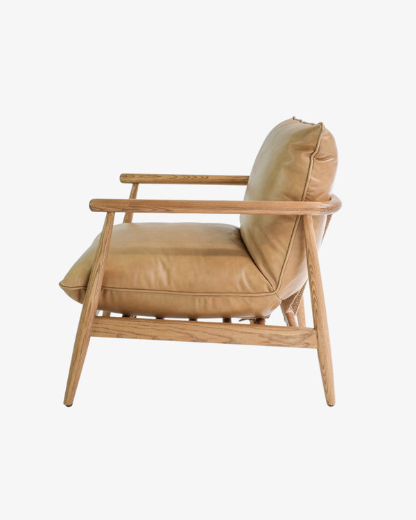 Lawson Leather Armchair - Tan