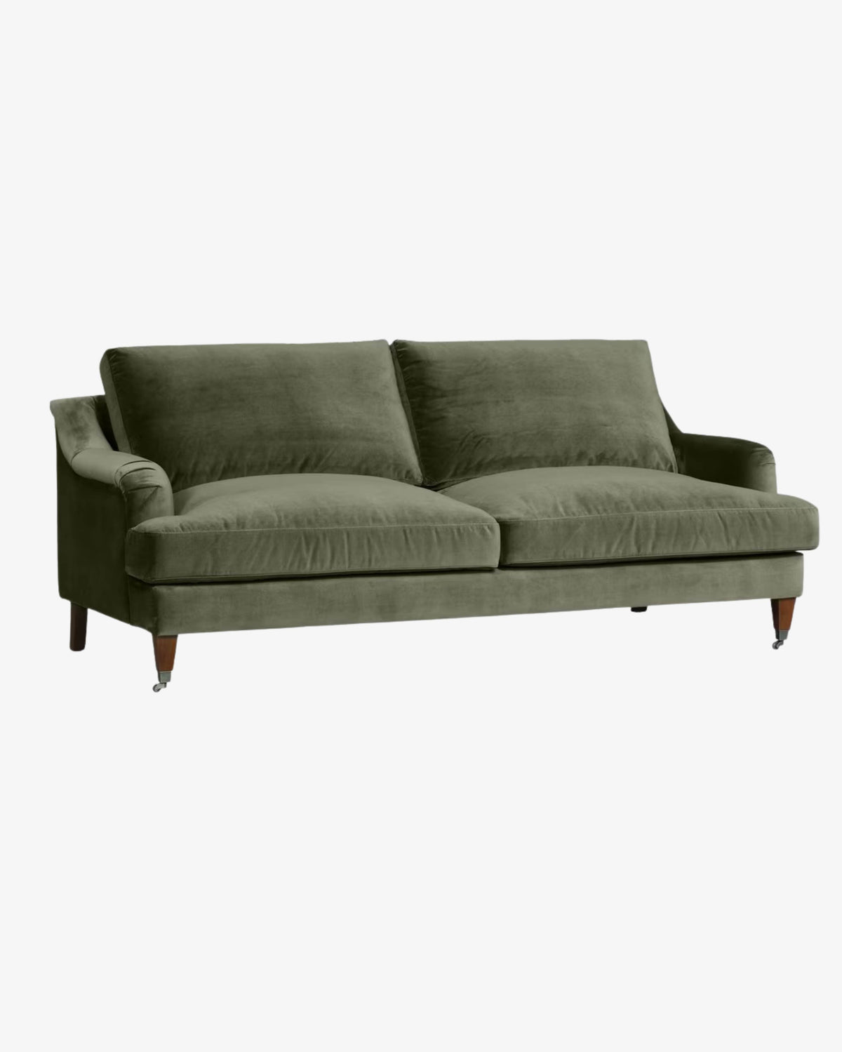 Thorndon Sofa - Olive Velvet