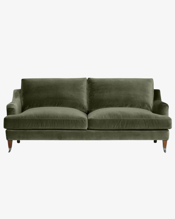 Thorndon Sofa - Olive Velvet