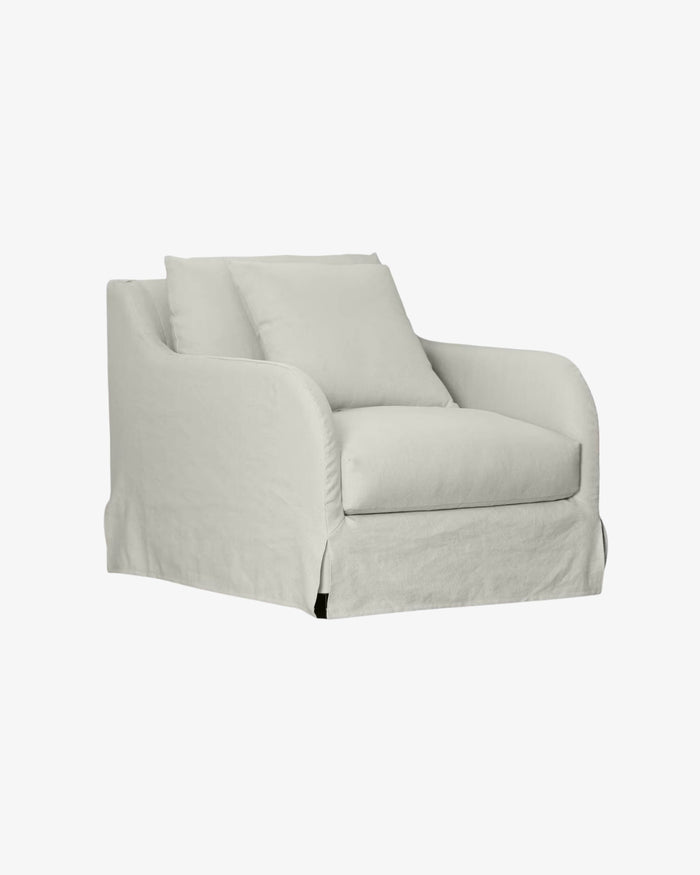 Provence Slipcover Armchair - Natural