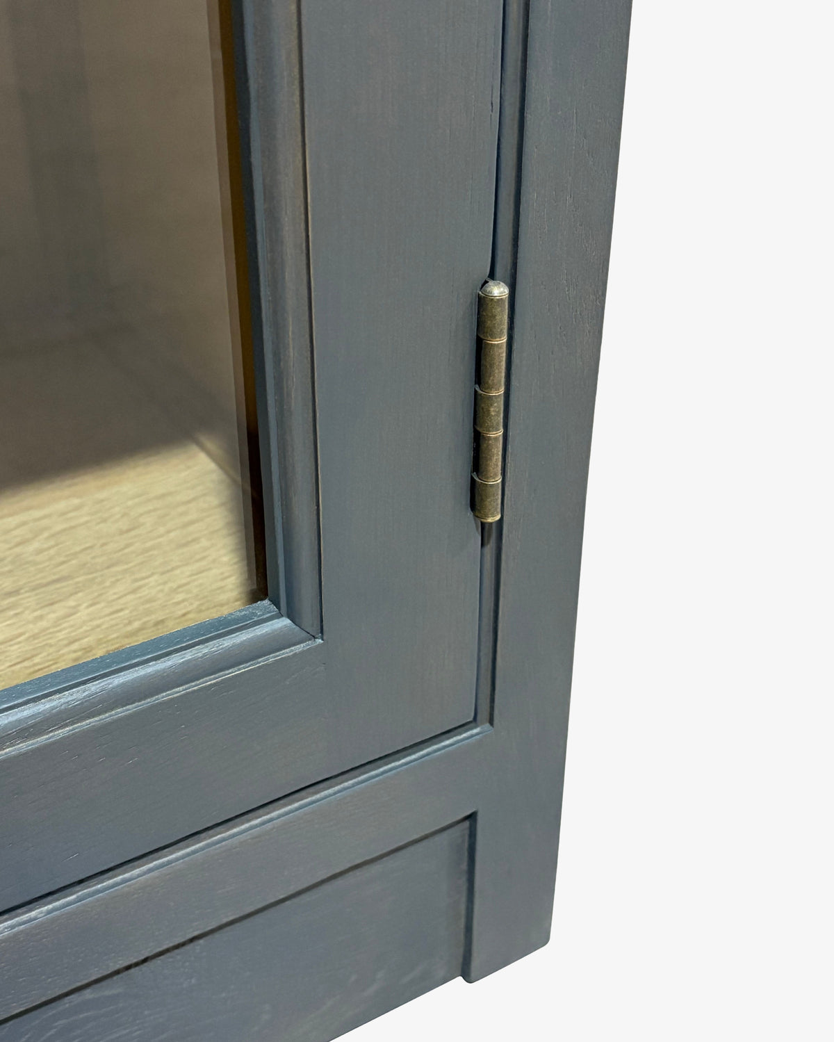 Ontario Arch Curve Cabinet - Oak