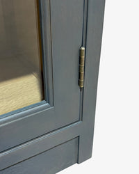 Ontario Arch Curve Cabinet - Oak