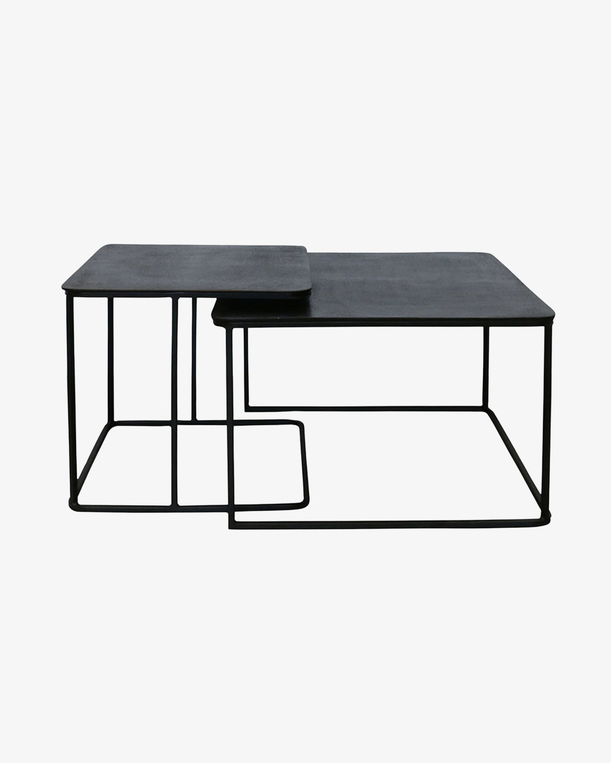 Dee Square Nesting Coffee Tables - Set of 2