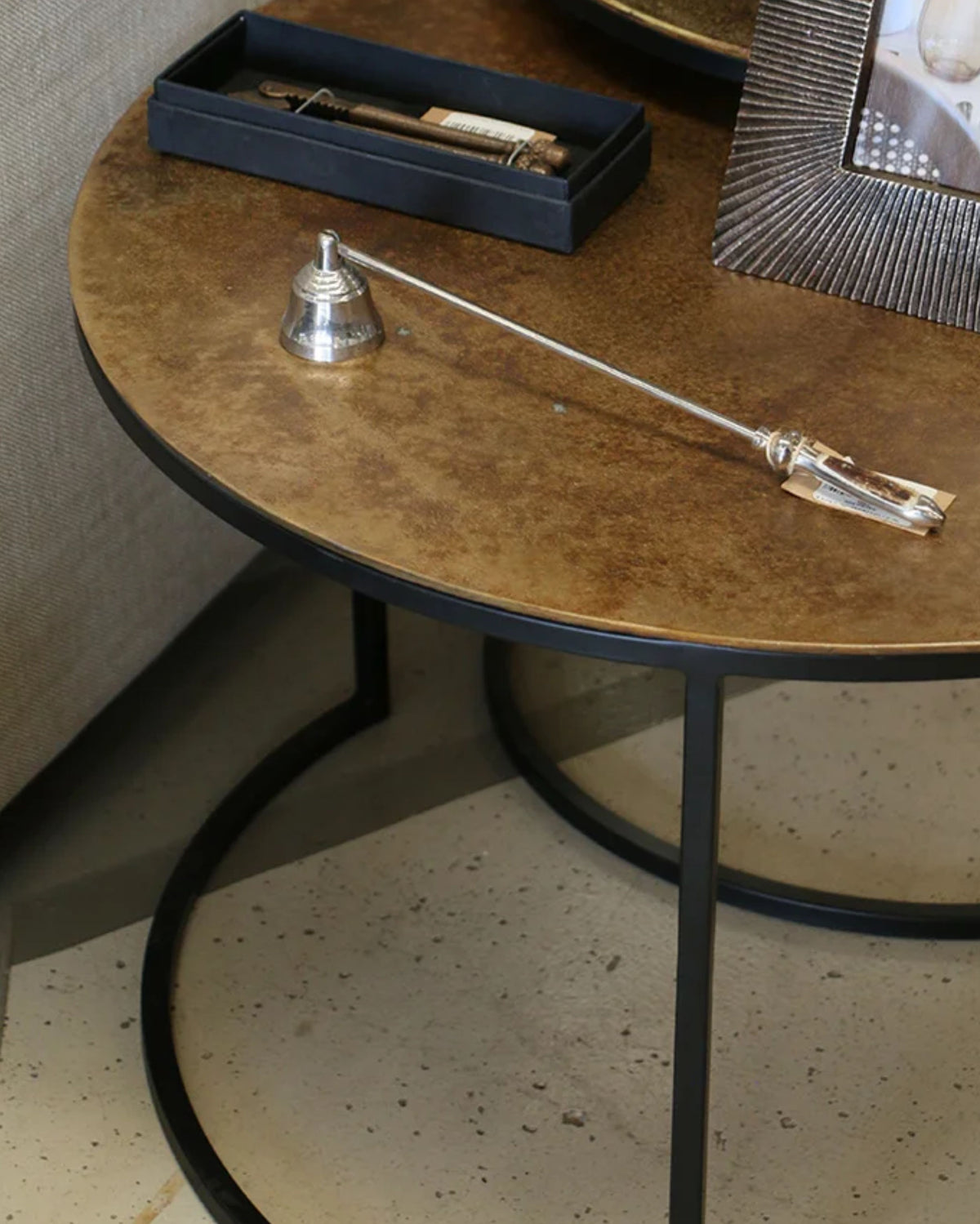 Sorrento Round Coffee Table - Nest of 2