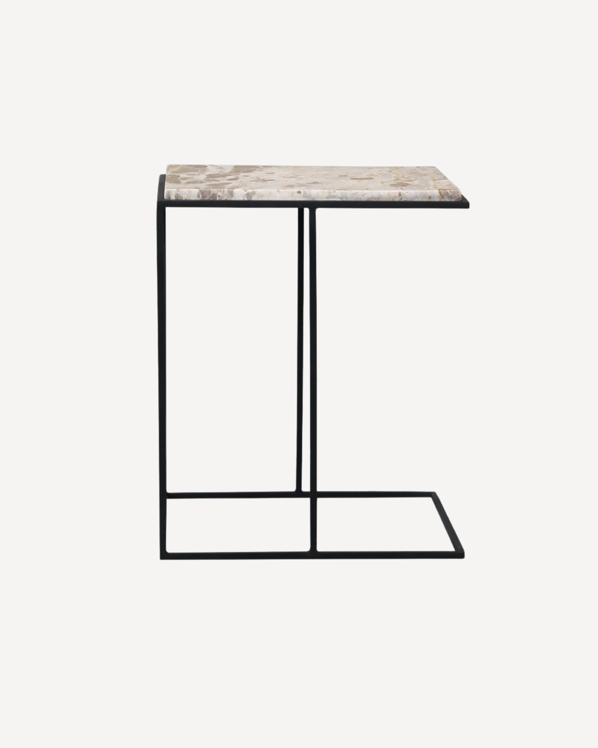 Dion Side Table - Beige