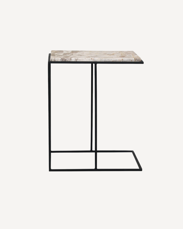 Dion Side Table - Beige
