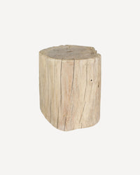 Casa Round Stump Side Table - Natural