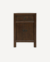 Pavia Bedside Table Medium - Walnut