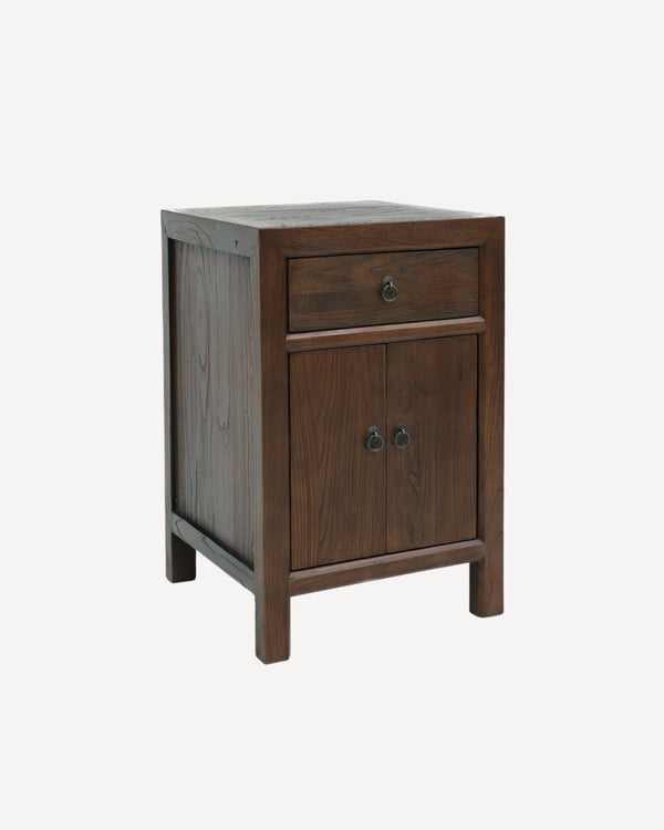 Pavia Bedside Table Medium - Walnut