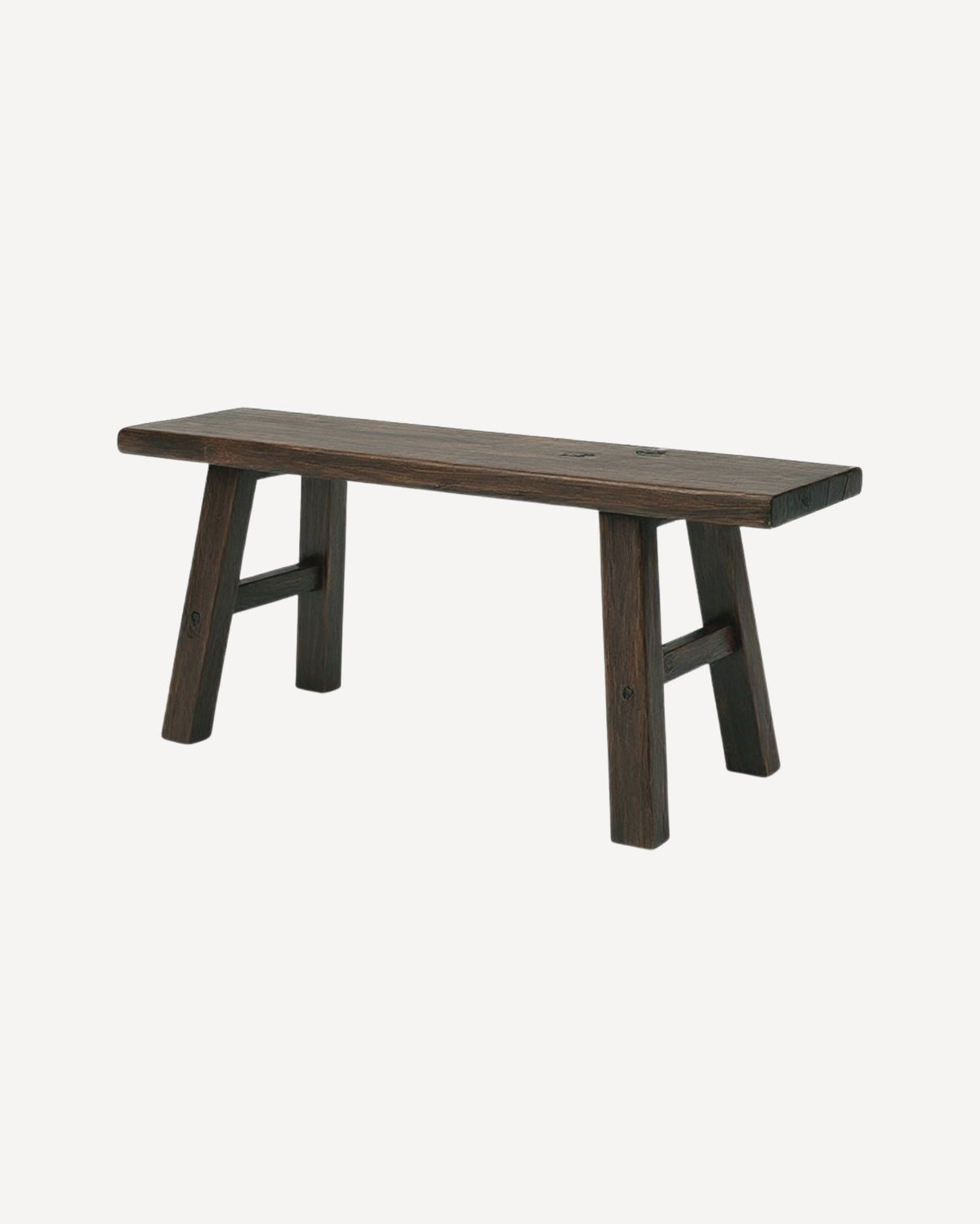 Pavia Elm Bench - Walnut - 110cm