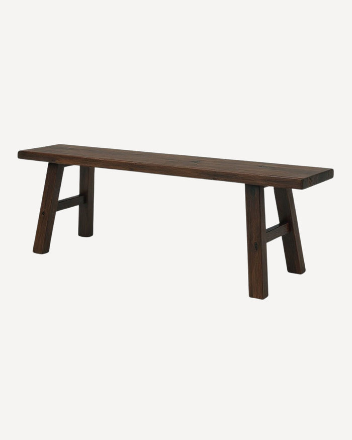 Pavia Elm Bench - Walnut - 150cm