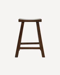 Pavia Barstool - Curved - Walnut
