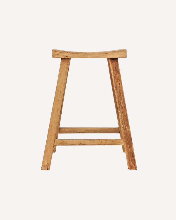 Pavia Barstool - Curved - Natural