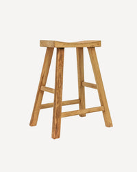 Pavia Barstool - Curved - Natural