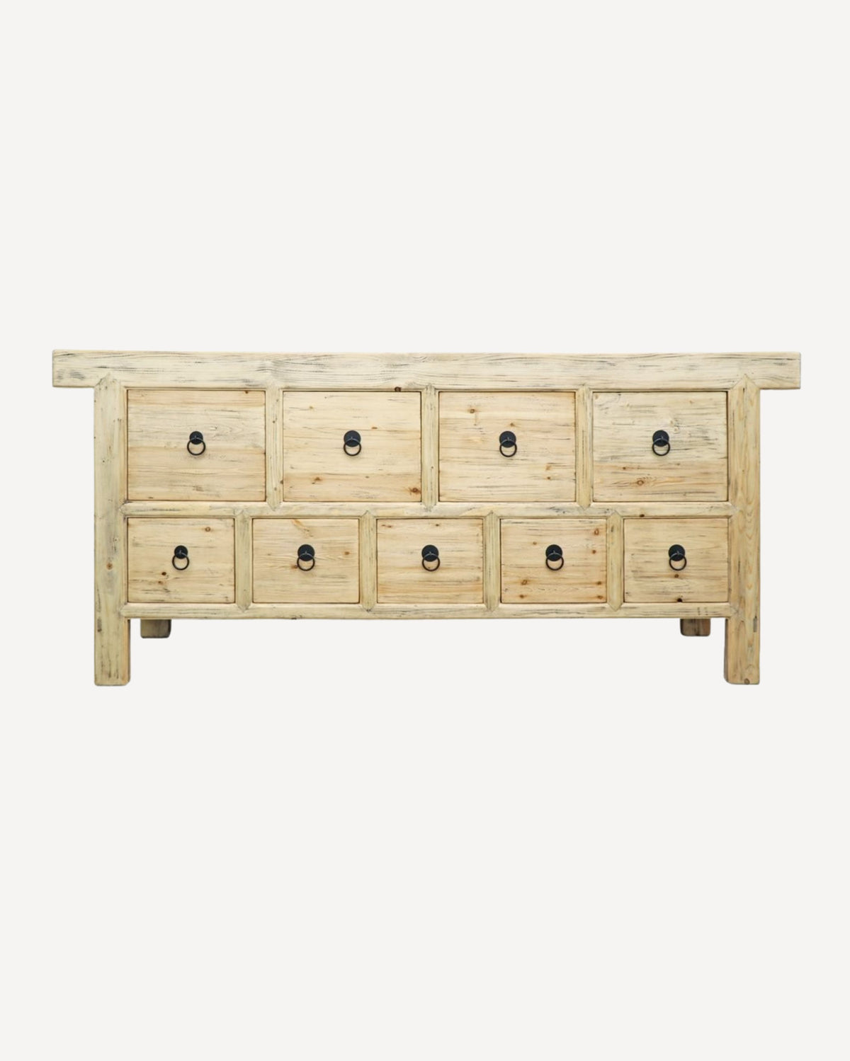 Pavia Sideboard - 9 Drawer - Natural