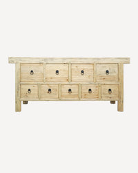 Pavia Sideboard - 9 Drawer - Natural